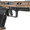 CANIK TTI COMBAT 9MM 4.6" BBL - OR FS 2-18RD MAGS BLACK