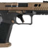 CANIK TTI COMBAT 9MM 4.6" BBL - OR FS 2-18RD MAGS BLACK