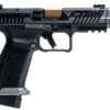 CANIK TTI COMBAT 9MM 4.6" BBL - OR FS 2-18RD MAGS COMBAT SMOKE