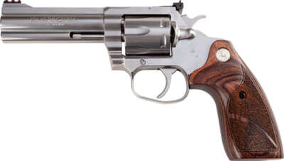 Colt King Cobra Target .357 Mag - 4" 6rd Stainless Wood Grips