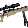 Crickett Precision Rifle 22Lr - Blued/FDE Threaded W/Scope