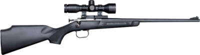 Crickett Rifle G2 22Lr Blued/ - Black Synth W/Scope And Case