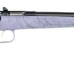 Crickett Rifle G2 22Lr Purple - Synthetic/Gold Web Blued