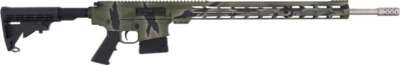 Glfa AR-10 Rifle .243 Win - 24" S/S Bbl 5-Rd Pursuit Grn