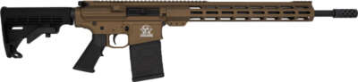 Glfa AR-10 Rifle .308 Win 18" - Nitride Bbl 10-Shot Bronze
