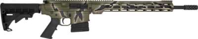 Glfa AR-10 Rifle .308 Win 18" - Nit 10rd Pursuit Green Camo