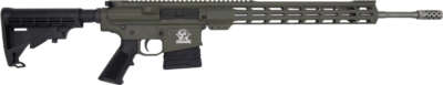 Glfa AR-10 Rifle 6.5Cm 20" S/S - Bbl 10-Shot OD Green