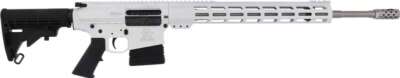 Glfa AR-10 Rifle 6.5Cm 20" S/S - Bbl 10-Shot White