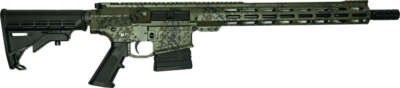Glfa AR-10 Rifle 308 Bundle 16" - W/ 5 Knives Lichen Green