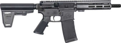 Glfa AR-15 Pistol W/Brace 223 - Wylde 7.5" Nitride Bbl Black