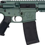 Glfa AR-15 Pistol W/Brace 223 - Wylde 7.5" Nit Charcoal Green