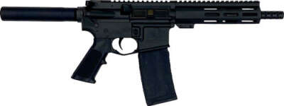 Glfa AR-15 Pistol 223 Wylde - 7.5" Nitride Barrel Black
