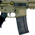 Glfa AR-15 Pistol 223 Wylde - 7.5" Nitride Barrel OD Green
