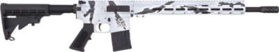 Glfa AR-15 Rifle 223 Wylde - 16" Nit Bbl Pursuit Snow Camo