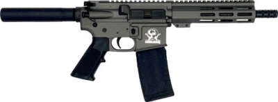 Glfa AR-15 Pistol 223 Wylde - 7.5" Nitride Bbl Tungsten