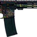 Glfa AR-15 Splatter 223 Wylde - 16" S/S Bbl Black Splatter