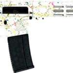Glfa AR-15 Splatter 223 Wylde - 16" S/S Bbl White Splatter