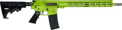 Glfa AR-15 Splatter 223 Wylde - 16" S/S Bbl Zombie Green