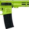 Glfa AR-15 Splatter 223 Wylde - 16" Nit Bbl Zombie Green