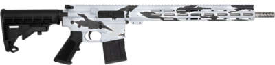Glfa AR-15 Rifle 350 Legend - 16" S/S 5rd Pursuit Snow Camo