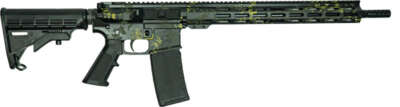 Glfa AR-15 Rifle 223 Wylde - Bundle W/ 5 Knives Lichen BLK