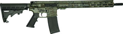 Glfa AR-15 Rifle 223 Wylde - Bundle W/ 5 Knives Lichen Grn