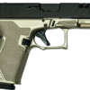 Glfa 19 Striker 9mm 4" 15 Shot - Black Slide Platinum Frame