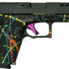 GLFA 19 STRIKER 9MM 4" 15 SHOT - BLK SLIDE SPLATTER BLACK FRAME