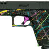 GLFA 19 STRIKER 9MM 4" 15 SHOT - BLK SLIDE SPLATTER BLACK FRAME