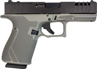 Glfa 19 Striker 9mm 4" 15 Shot - Black Slide Bull Shark Frame