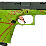 Glfa 19 Striker 9mm 4" 15 Shot - BLK Slide Splater Zombie Frame