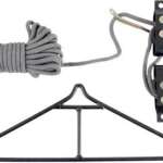 30-06 OUTDOORS GAMBREL & HOIST - 4:1 RATIO 500# CAP