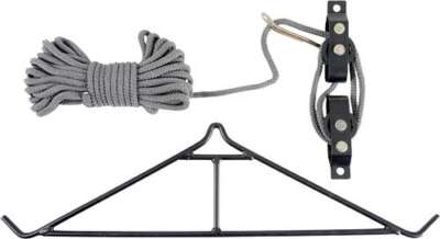 30-06 OUTDOORS GAMBREL & HOIST - 4:1 RATIO 500# CAP