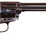 CIMARRON P-MODEL 38SPL/357MAG - OM FS 7.5" CC/BLUED WALNUT