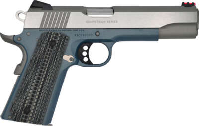 Colt Competition 9mm 5" 8rd - Blue Titanium/Stainless G10
