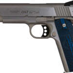 Colt Competition 38 Super 5" - 9rd Stainless Blue G10 Grips