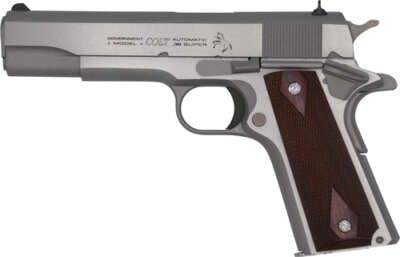 Savage 1911 Government .38 Super Auto Stainless Steel Finish Semi-Auto Pistol