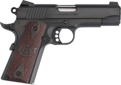 Colt Combat Commander 38 Super - 4.25" 9" Blued G10 Grips
