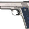Colt Gold Cup Lite 45 ACP 5" - 8rd Stainless Blue G10 Grips