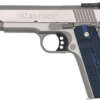 Colt Gold Cup Lite 9mm 5" 8rd - Stainless Blue G10 Grips