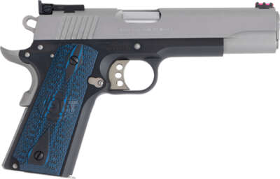 Colt Gold Cup Lite 45 ACP 5" - 8rd Two Tone Blue G10 Grips