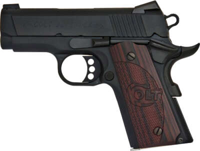 Colt Defender 9mm 3" 7rd - Anodize Blued G10 Grips