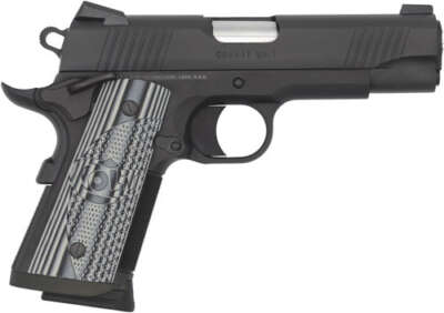 Colt Combat Unit 45 ACP 4.25" - 8rd Anodize Black Gray Grips