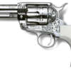 CIMARRON HUCKLEBERRY 45LC - 3.5" NICKEL ENGRAVED B-HEAD