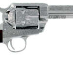 CIMARRON BUFFALO BILL CODY - 45LC 5.5" ENGRAVED NICKEL