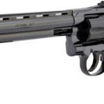 Colt Python .357 Mag 8" 6rd - Blued Walnut Gold Medallion