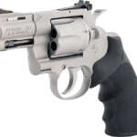 Colt Python .357 Mag 3" 6rd - Matte Stainless Hogue Grips