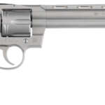Colt Python .357 Mag 8" 6rd - Matte Stainless Hogue Grips