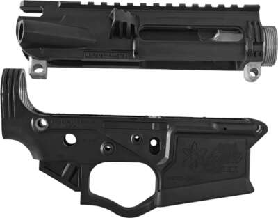ATI ALPHA MAXX STRIPPED LOWER/ - UPPER RECEIVER COMBO BLACK