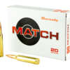 Hornady Custom .338 Lapua Magnum 250gr BTHP 20rd